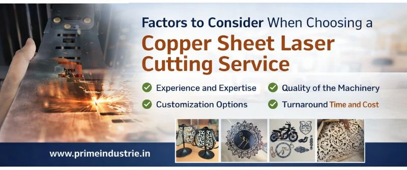 Copper Sheet Laser Cutting Services